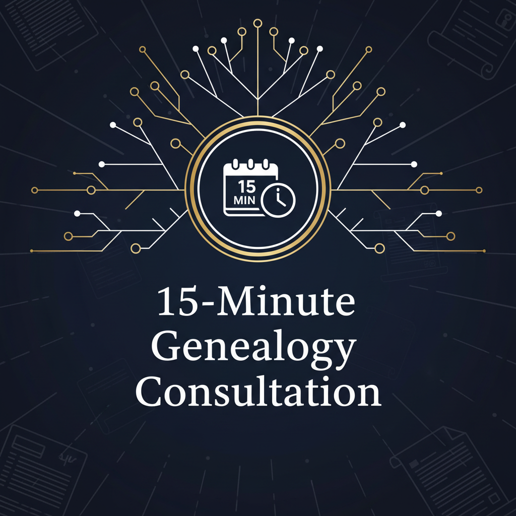 15-Minute Genealogy Consultation